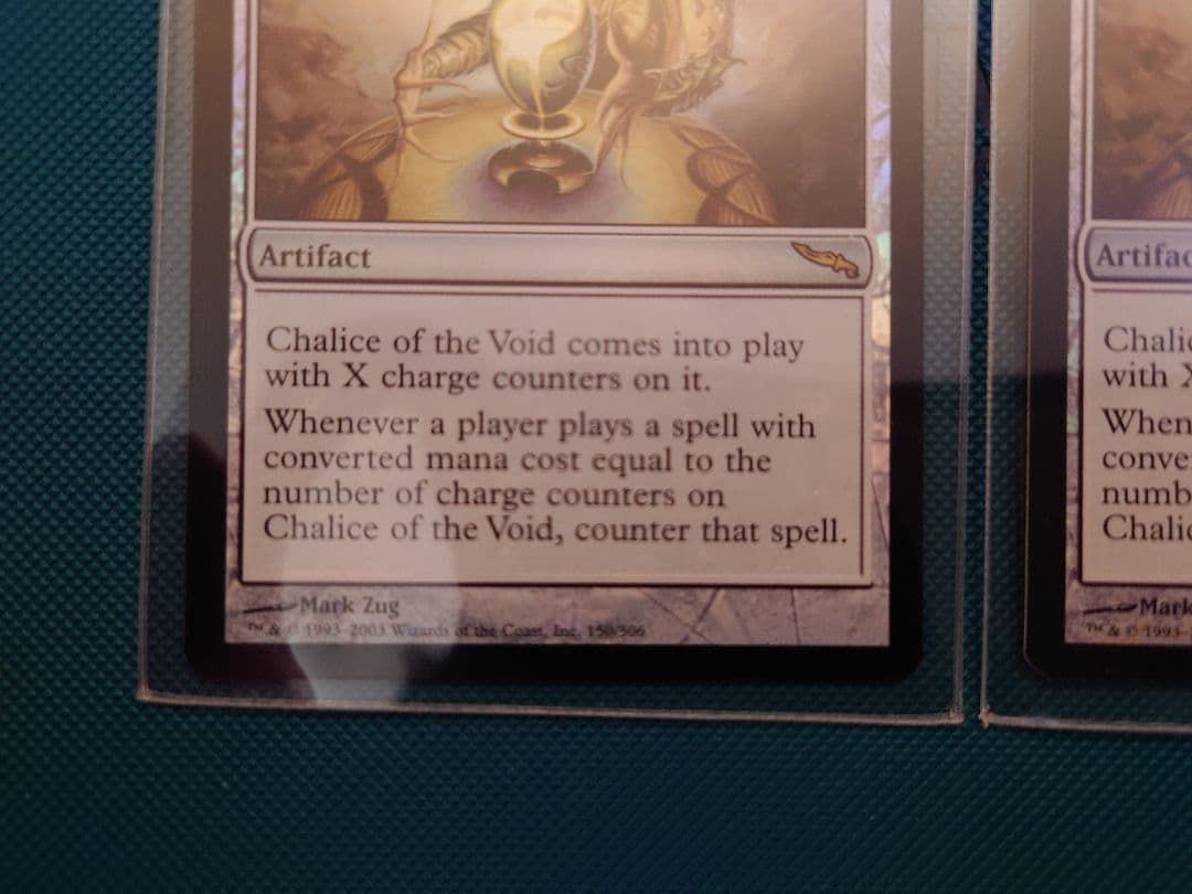 虚空の杯 Chalice of the Void FOIL 2枚セット