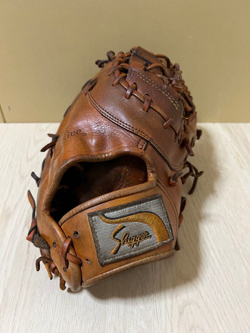 久保田スラッガー　硬式ファーストミット　旧ラベル