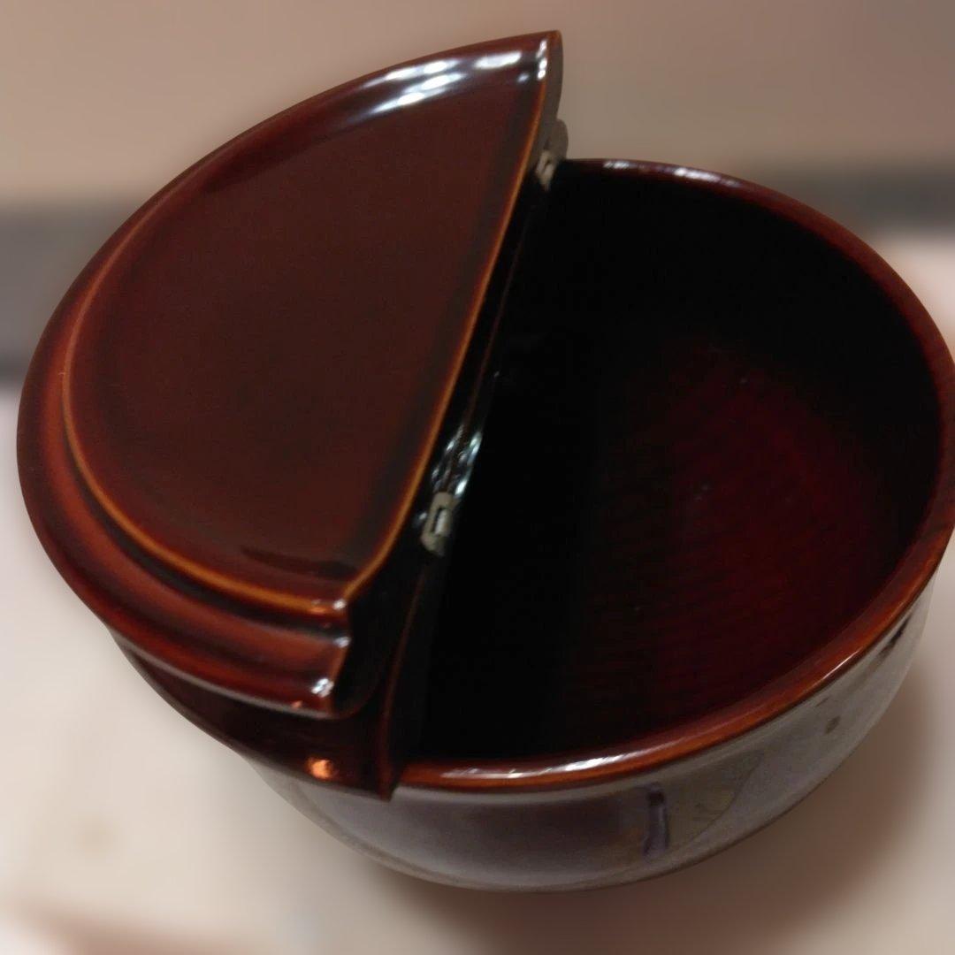 久世宗春 作 老松茶入 割り蓋茶器共箱 仕覆 壺々青海波 本歌写