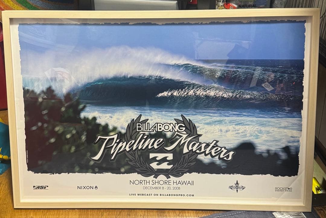 Billabong Pipeline Masters ポスター 2008年
