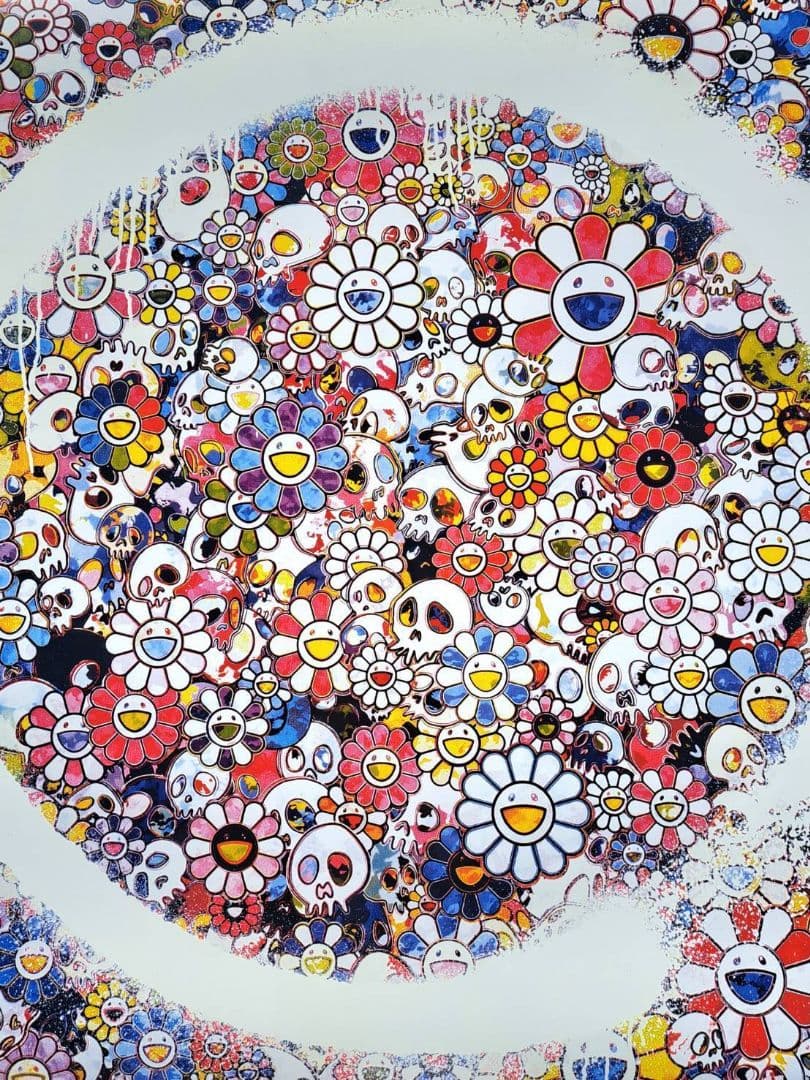 村上隆　円相:禅 天空　ポスター　アート　人気画家　(草間彌生　奈良美智)