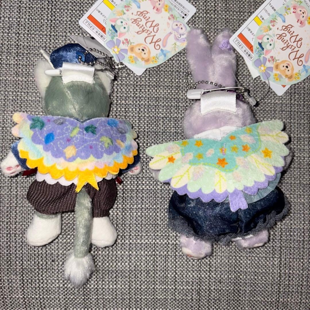 ディズニーリゾート　ダッフィーフレンズ　ウィッシングウィングス　ぬいば　チャーム