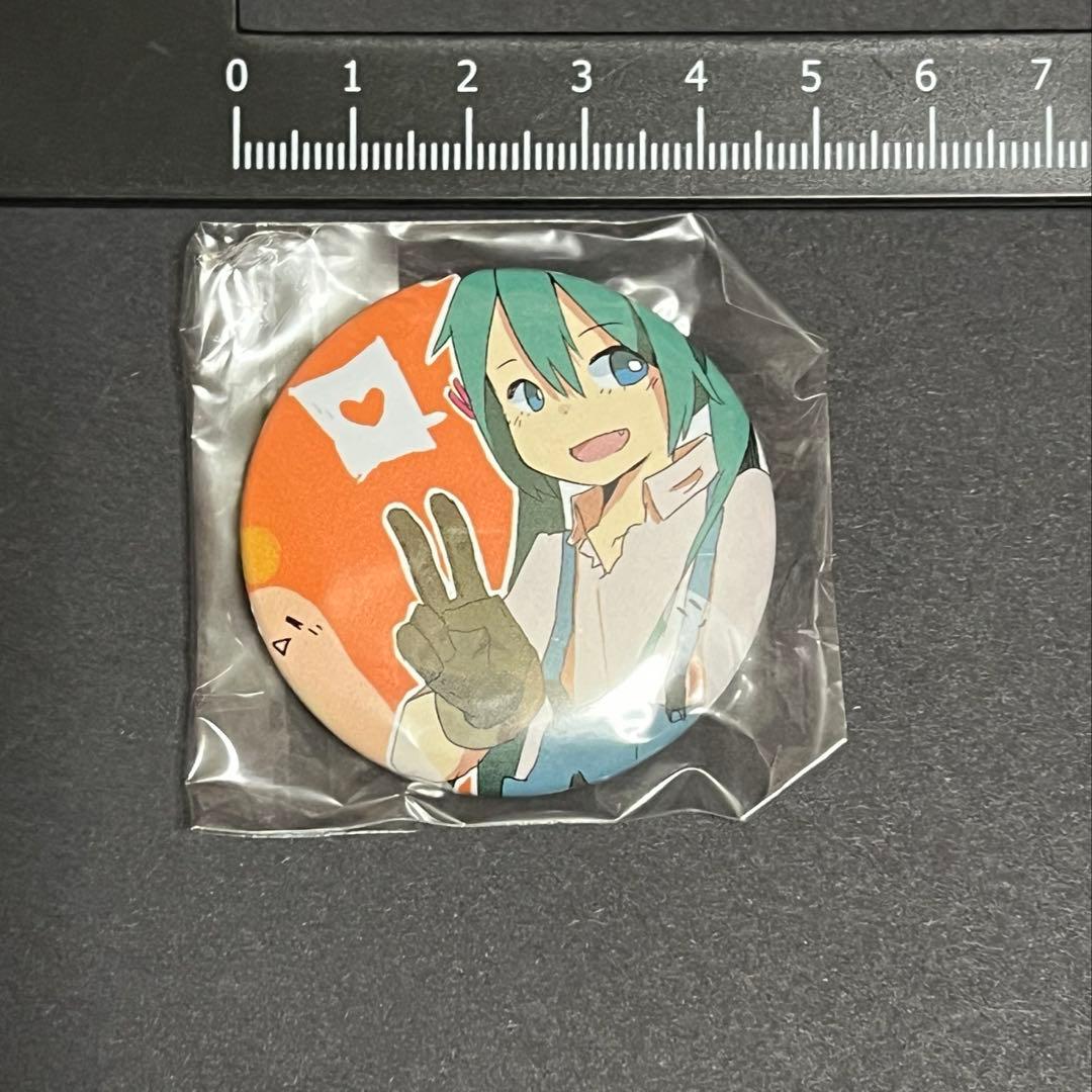 初音ミク 缶バッジ　1点　Trick or Miku ピアプロ