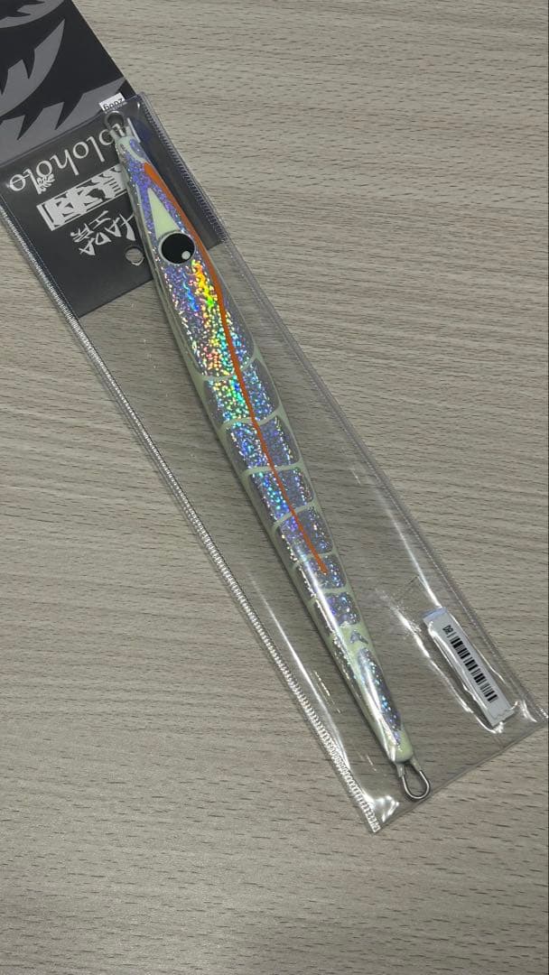 羽田ジグ　holoholo ハイブリッド200 エビっち　あわび/銀　ハダジグ