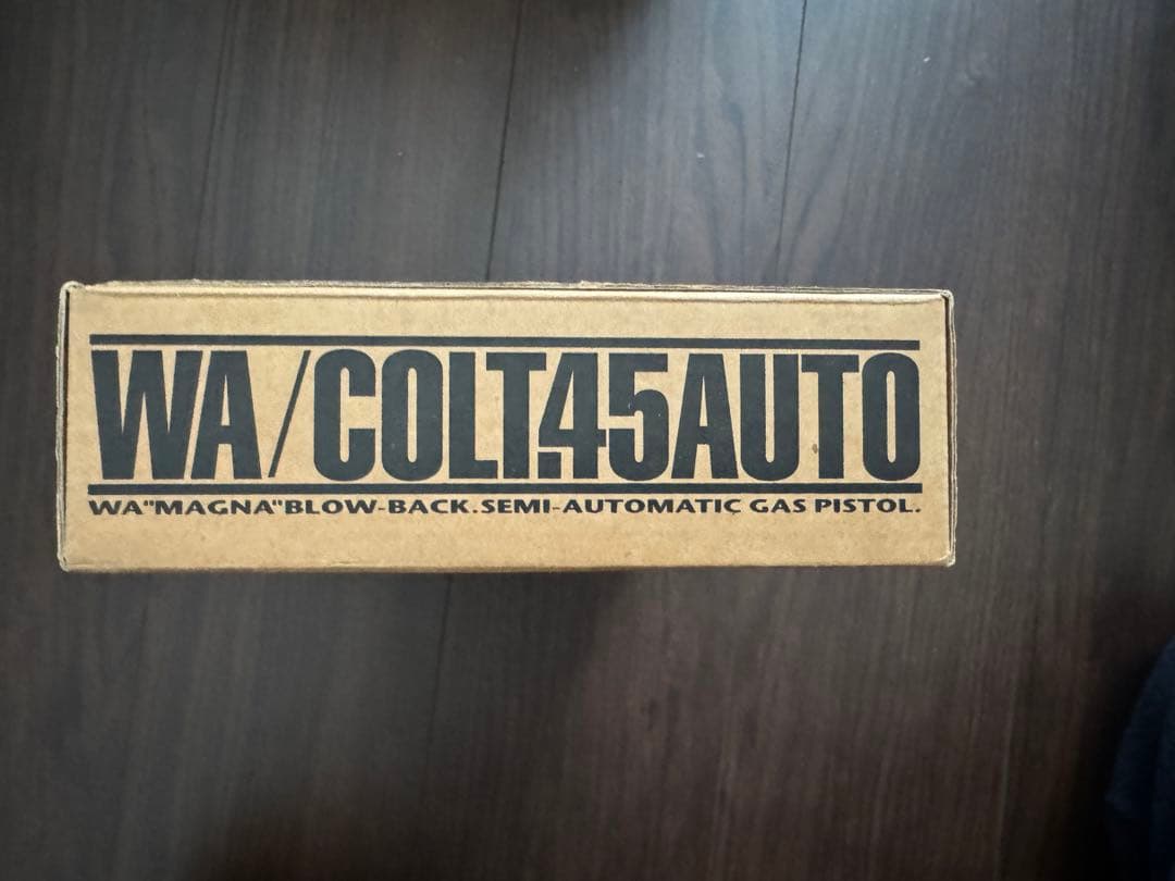 WA コルトガバメント　M1911A1 ガスブロ