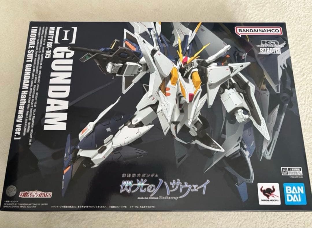 【美品】ROBOT魂　クスィーガンダム 閃光のハサウェイ Ver