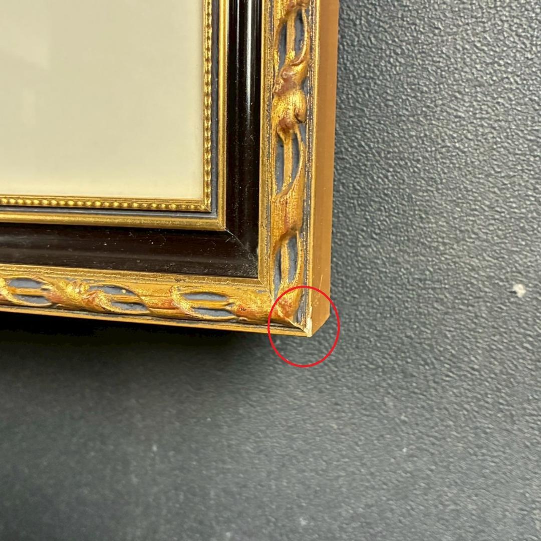 美品 天野喜孝「予感」リトグラフ 直筆サイン入 限定品 お洒落な額装 FF