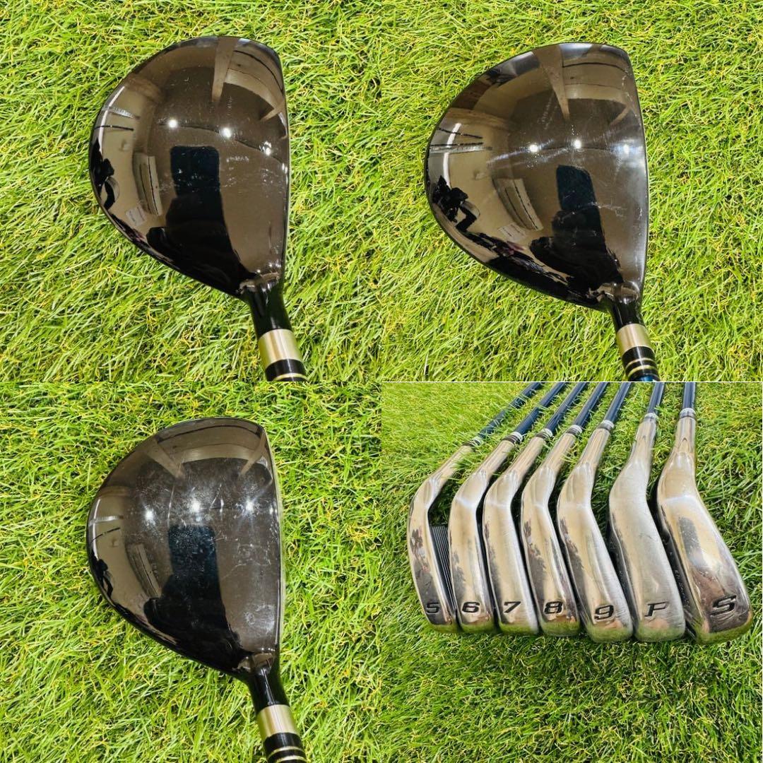 【左利き初心者向け】Accudis ゴルフクラブセット 11本（R）