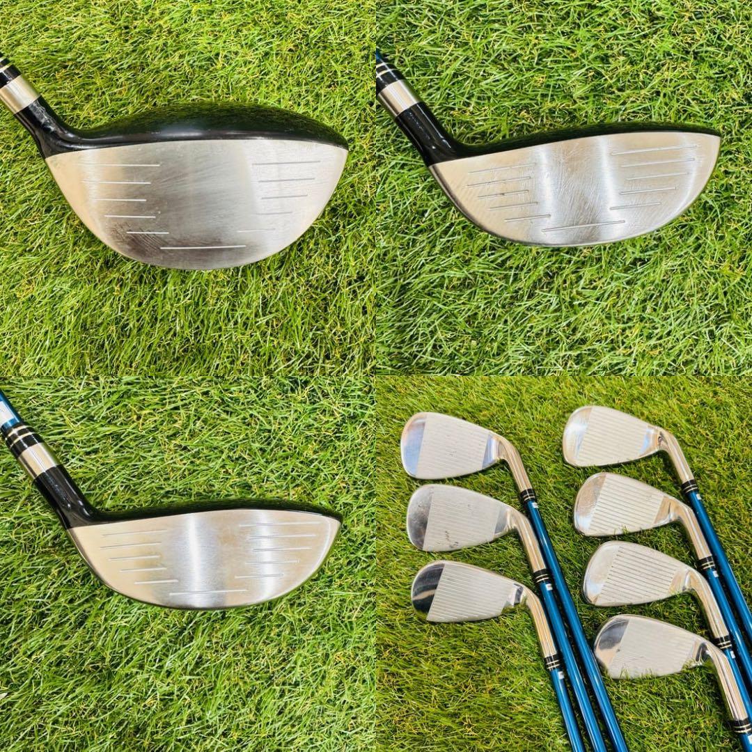 【左利き初心者向け】Accudis ゴルフクラブセット 11本（R）