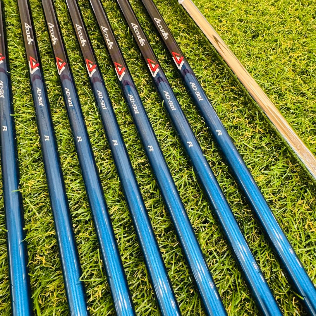 【左利き初心者向け】Accudis ゴルフクラブセット 11本（R）