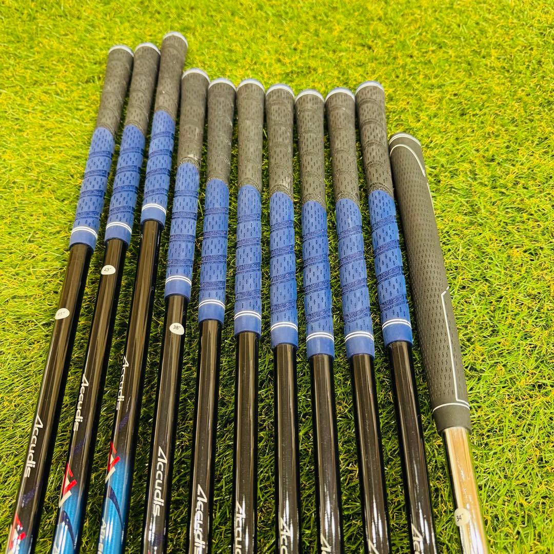 【左利き初心者向け】Accudis ゴルフクラブセット 11本（R）