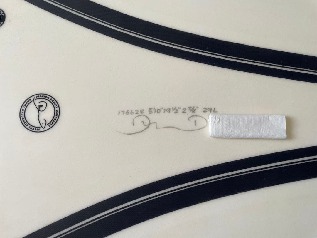 R*i様 DMSサーフボードFatcat カスタムオーダー品5’10-29cl