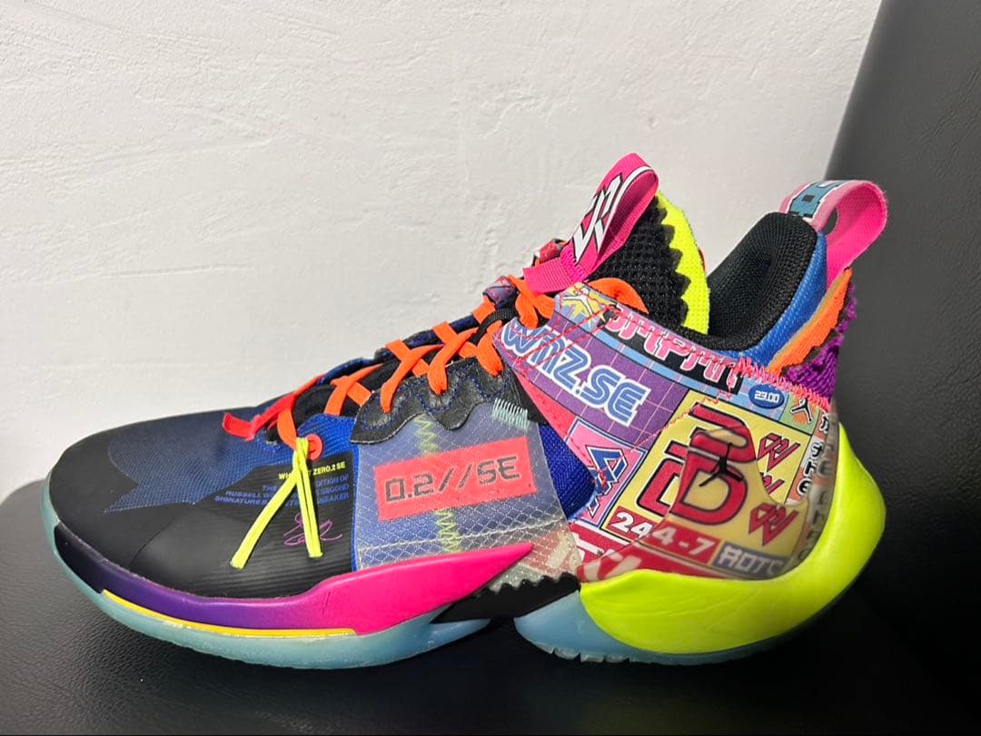 ラッセルウェストブルックのシグネチャーモデルワイノットゼロ0.2