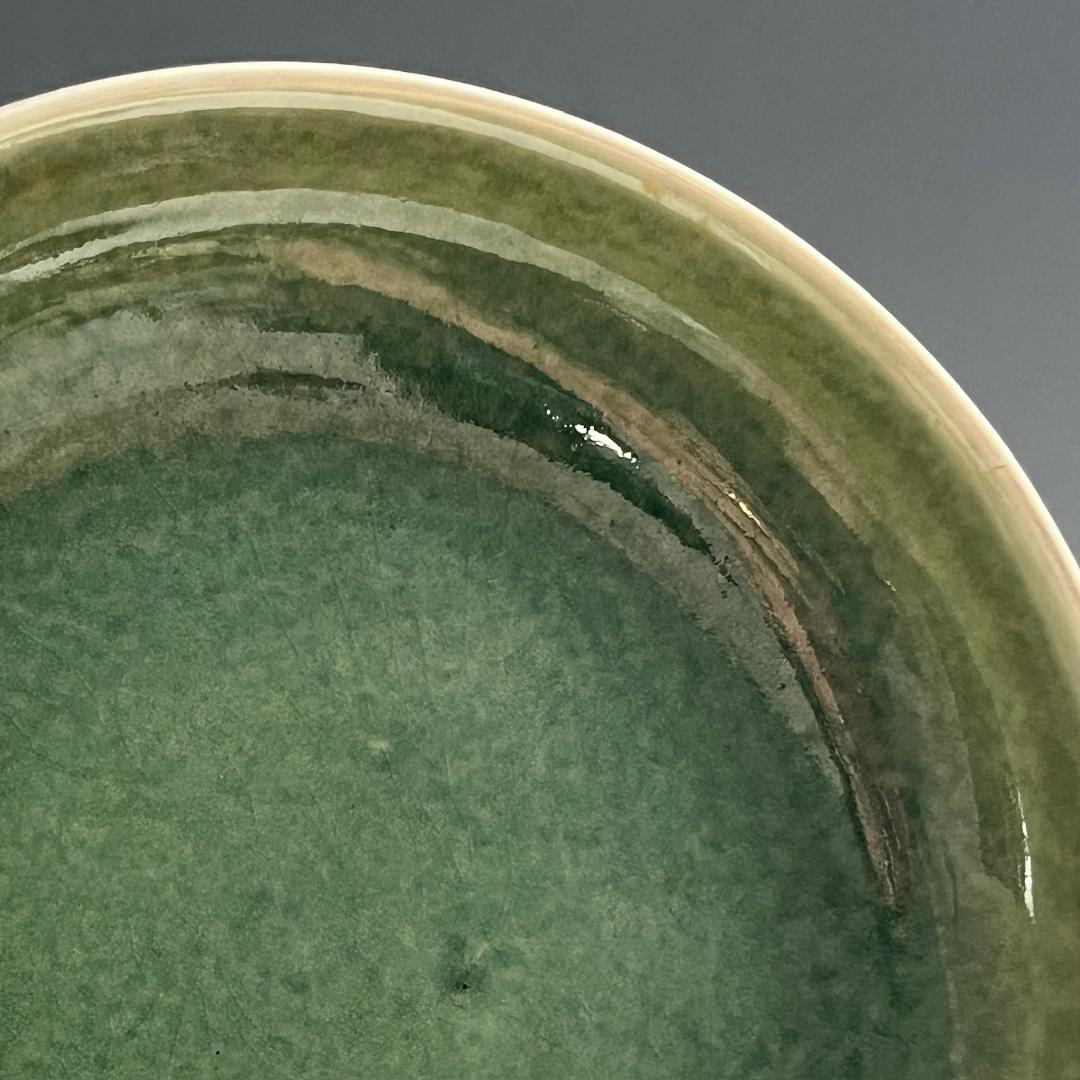 唐物 豆紅瓶尊釉盤 大清康煕年製 款 中国美術 古玩 SN771