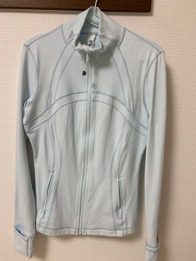 ルルレモン Define ジャケット Nulu 6 水色 Lululemon