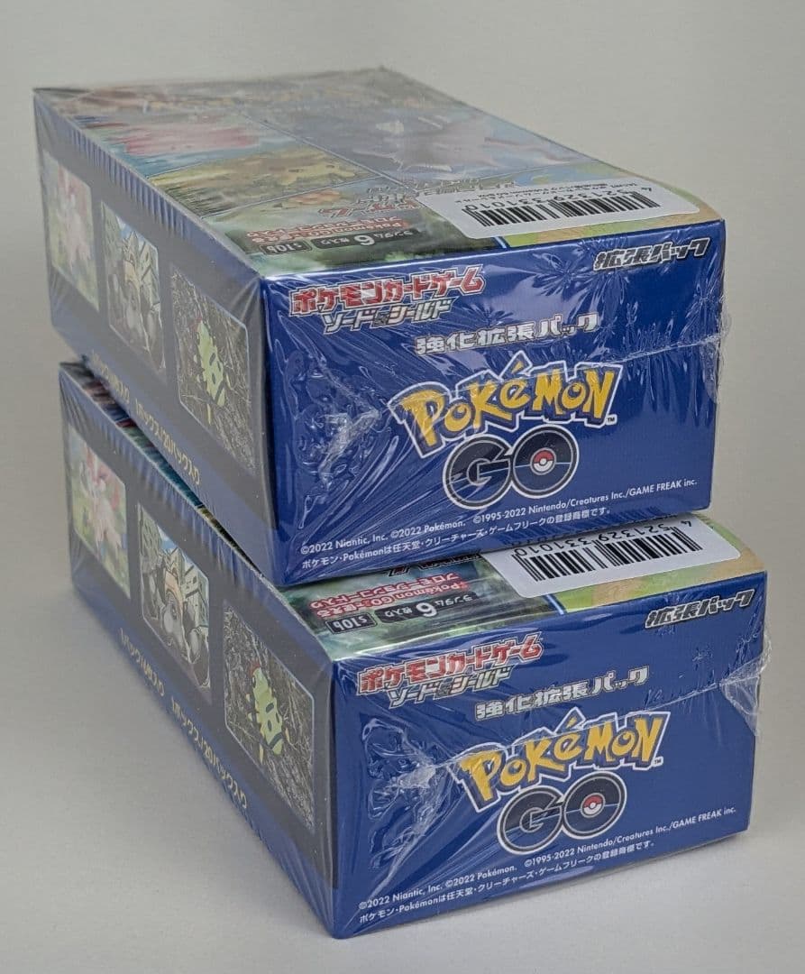 2箱【新品未開封】ポケモンカード 強化拡張パック ポケモン GO　シュリンク付き