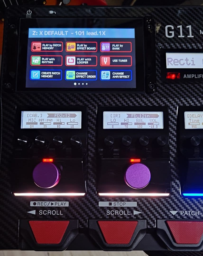 ギター ZOOM G11 Multi-Effects Processor