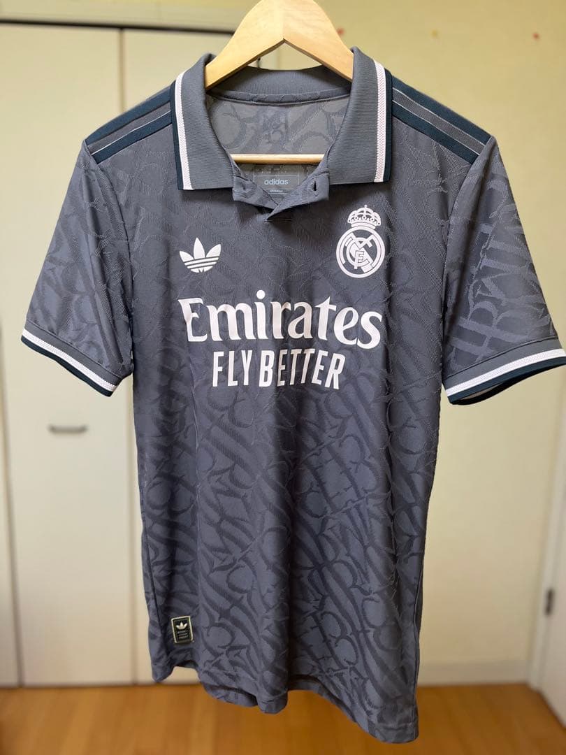 【正規品】レアル・マドリード　サード　ユニフォーム　オーセンティック　Lサイズ