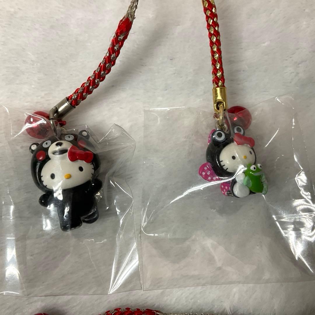 ご当地キティ　ストラップ/根付　21個まとめ売り
