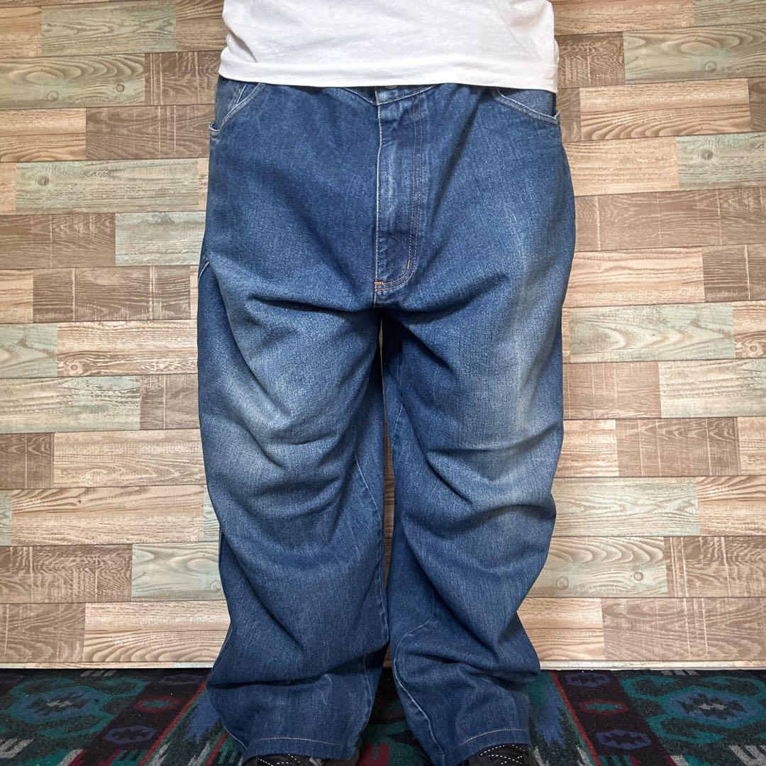 FUBUフブバギーデニムジーンズストリートw42極太b系y2k古着ヒップホップ