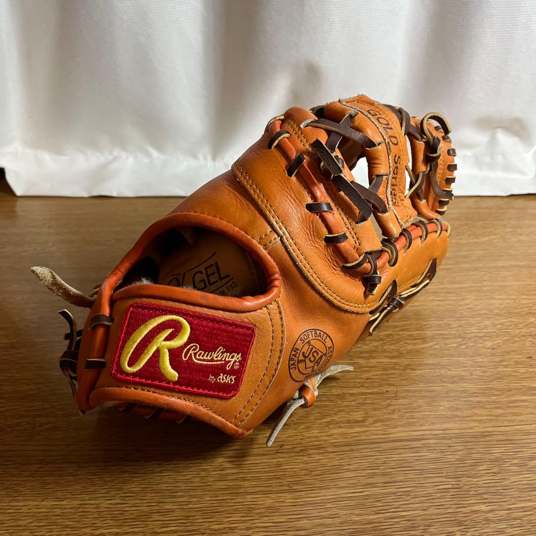ローリングス Gold Series 一般軟式 ソフト ファーストミット 美品
