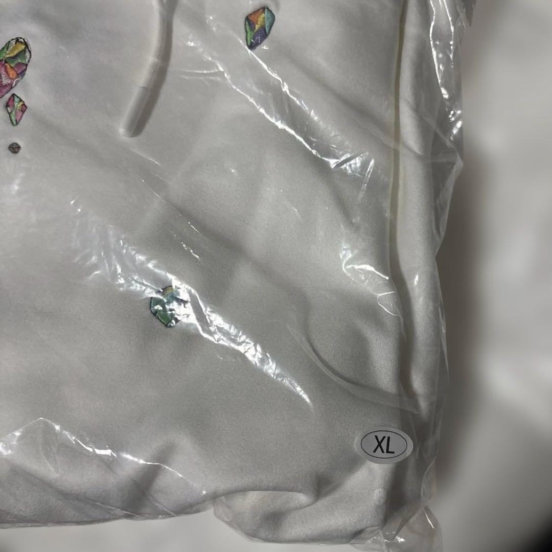 【新品】米津玄師　変身　宝石パーカー / WHITE サイズXL