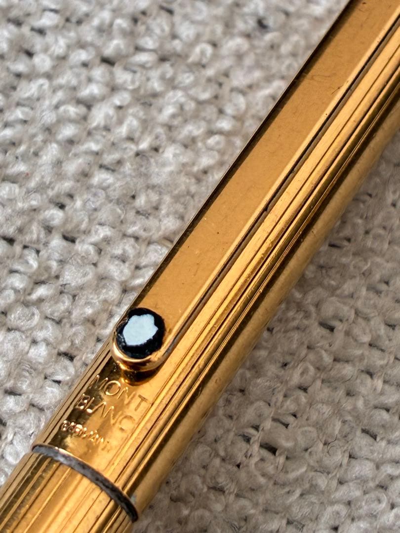 エ*和様 ◾️MONT BLANC モンブラン◾️ゴールド ボールペン・万年筆