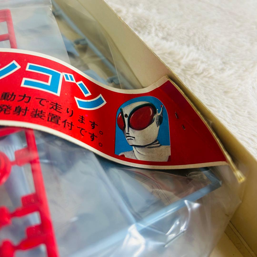 【激希少】旧バンダイ　ファイヤーマン マリンゴン 未組み立て　外箱極美品