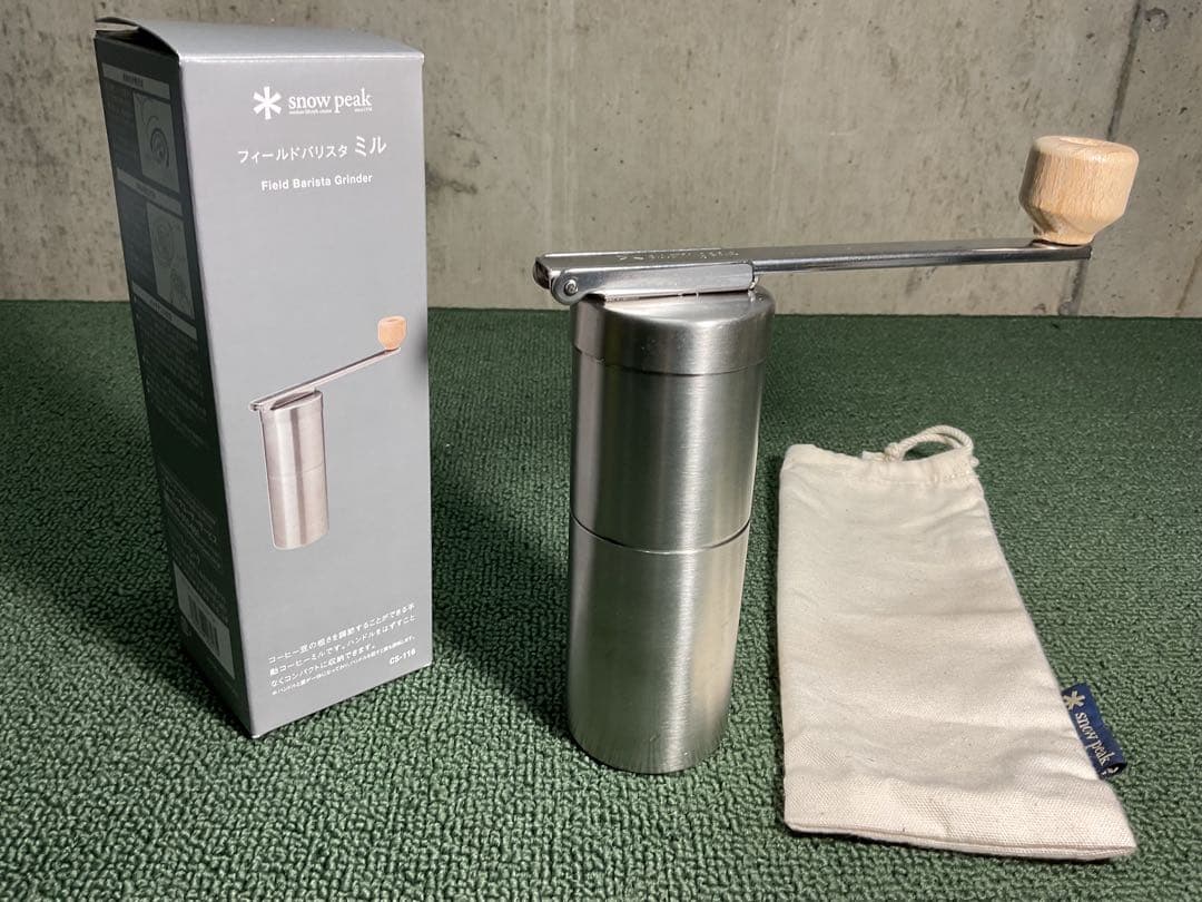 美品 フィールドバリスタ ドリッパー ＆ フィールドバリスタ ミル スノーピーク