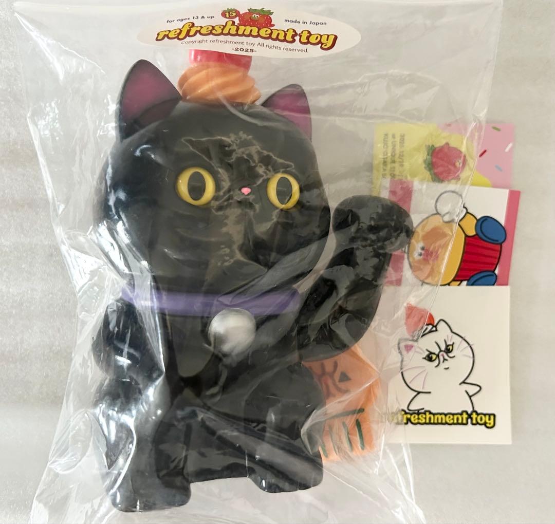 新品 リフレッシュメントトイ エキゾチックショートヘアー ソフビ フィギュア