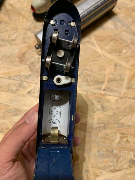 【再値下げ】骨董品 ブリキ 超特急ひかり号 Aー1002 レール付き