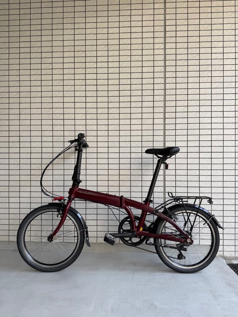 Tern Link A7 折りたたみ自転車 キャリア・バッグ付き
