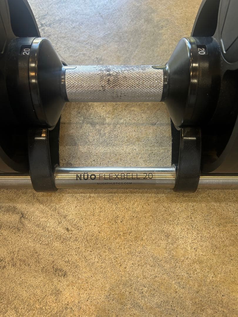 土日のみ割引します　NUO FLEXBELL 20kg 4kg刻み ダンベル ②