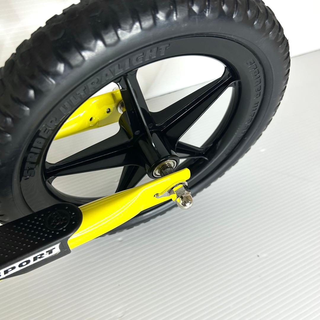 未使用級☆希少カラー ストライダー スポーツ イエロー キックバイク 補助なし