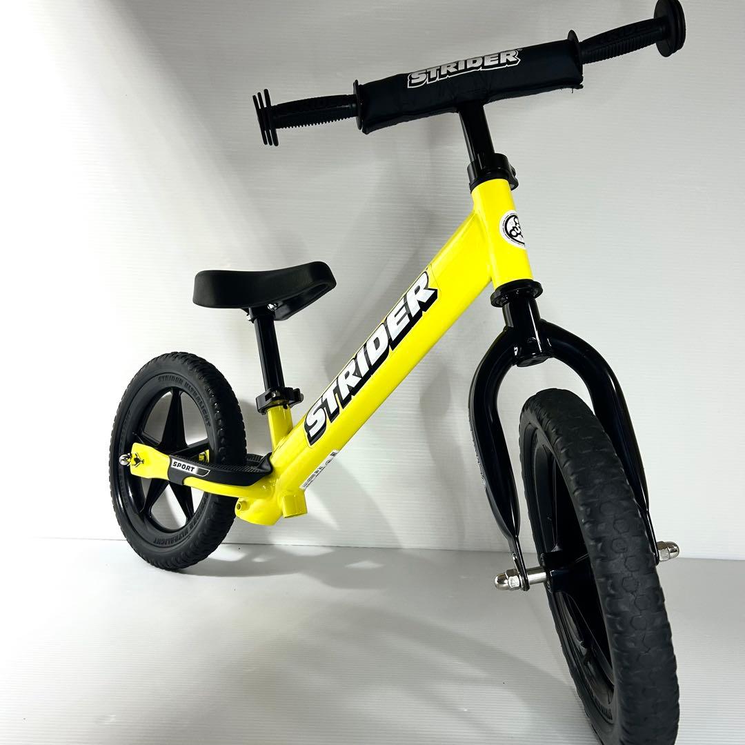 未使用級☆希少カラー ストライダー スポーツ イエロー キックバイク 補助なし