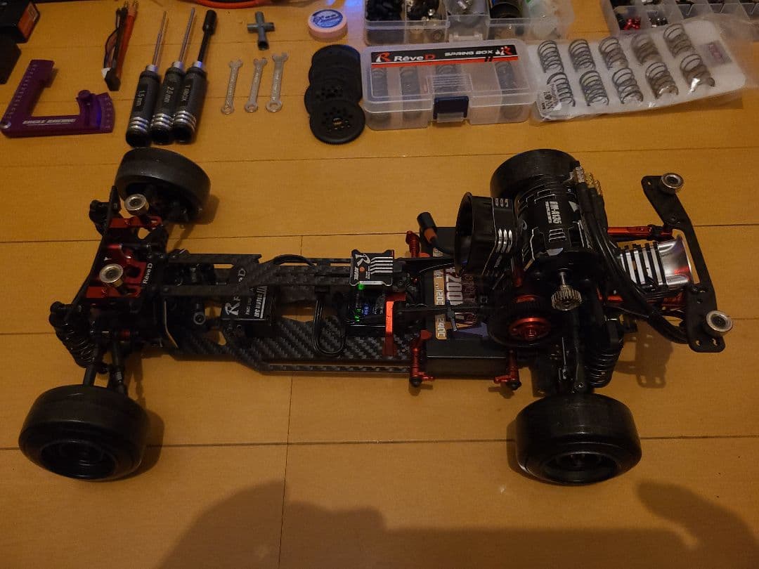 ドリフト　ラジコン　レーブd mc1 ホビーウィング、YOKOMO フタバ