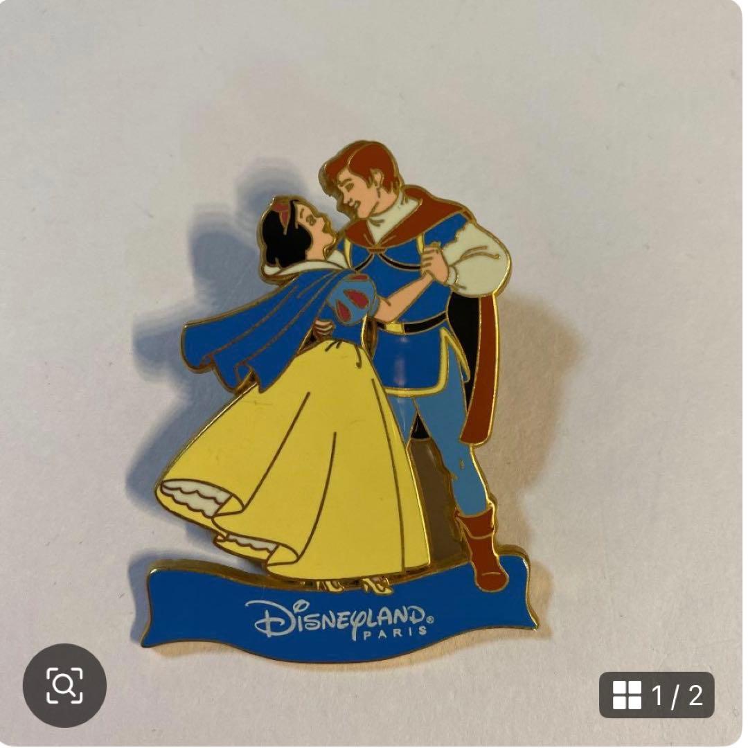 くぅ　　白雪姫 ピンバッジ 5点セット