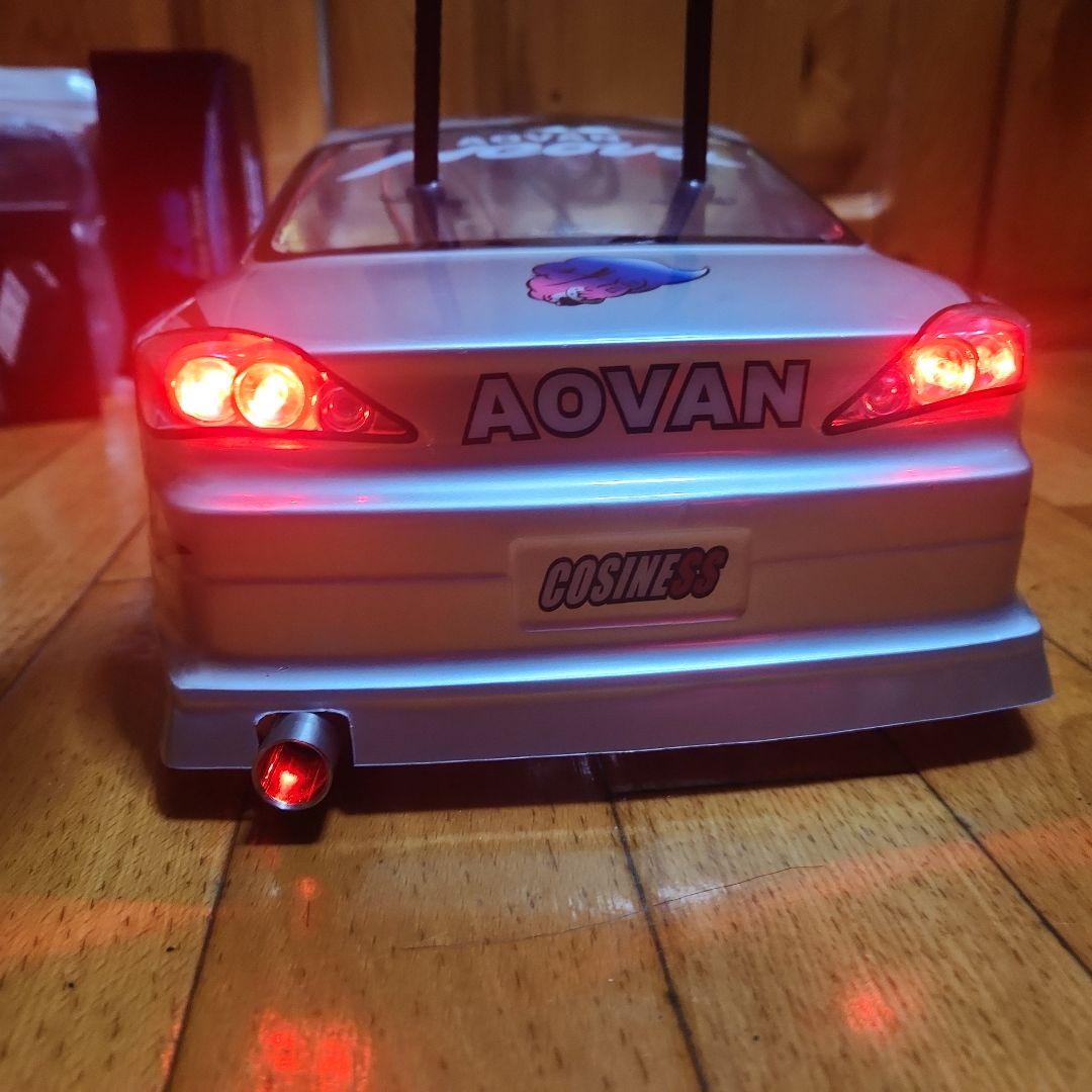 タミヤ ドリフト ラジコン フルセット　TT02　　シルビア　ボディ　赤tt01