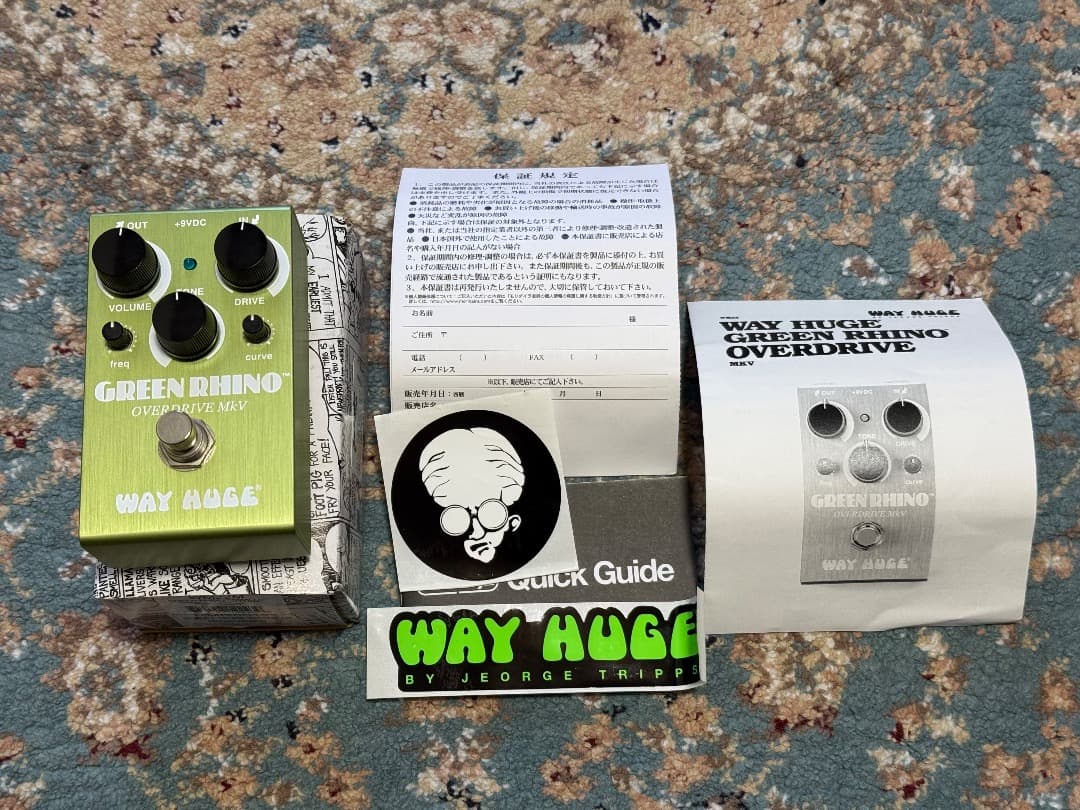 ギター WAY HUGE GREEN RHINO OVERDRIVE MkV