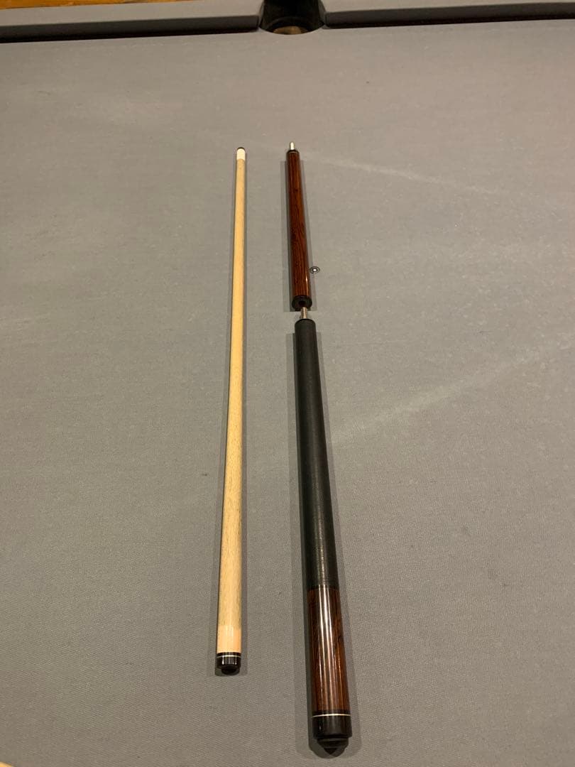 Musashi角芯4剣ローズウッド&スネークウッド　他２本とキューケースセット