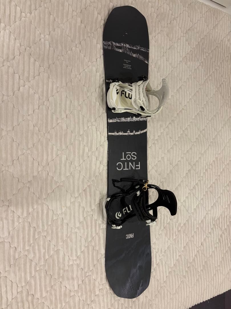 スノーボード3点セット　FNTC &FLUX &RIDE