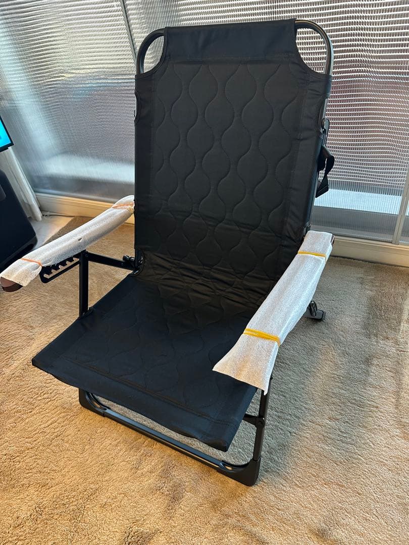 難燃リクライニングローチェア VER.2 ABYSS CHAIR ③ 収納袋付き