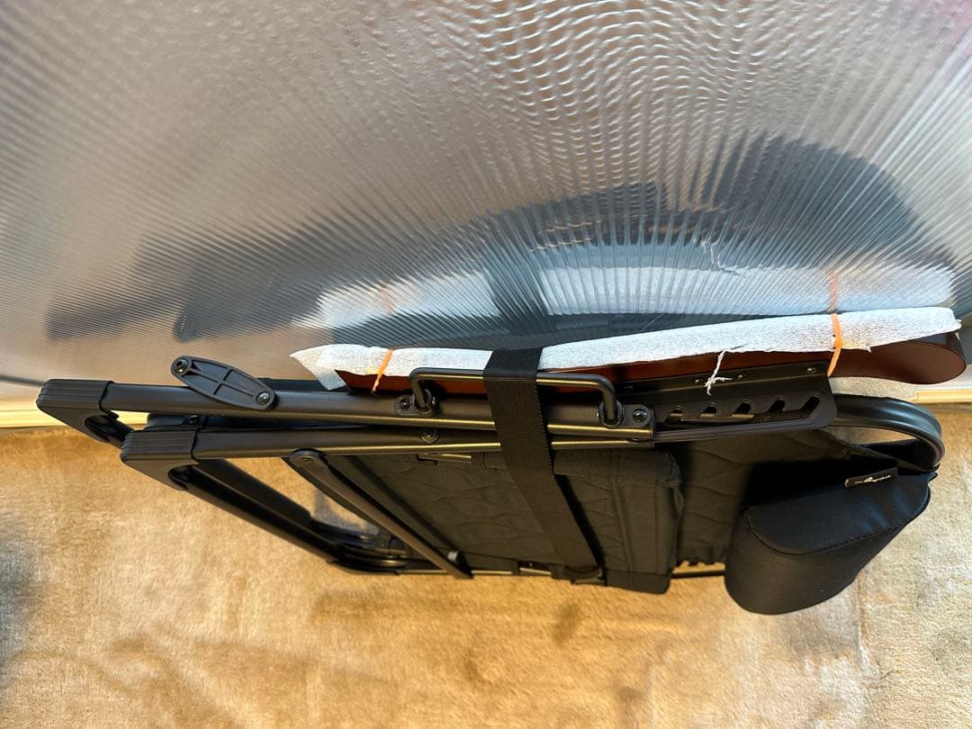 難燃リクライニングローチェア VER.2 ABYSS CHAIR ③ 収納袋付き