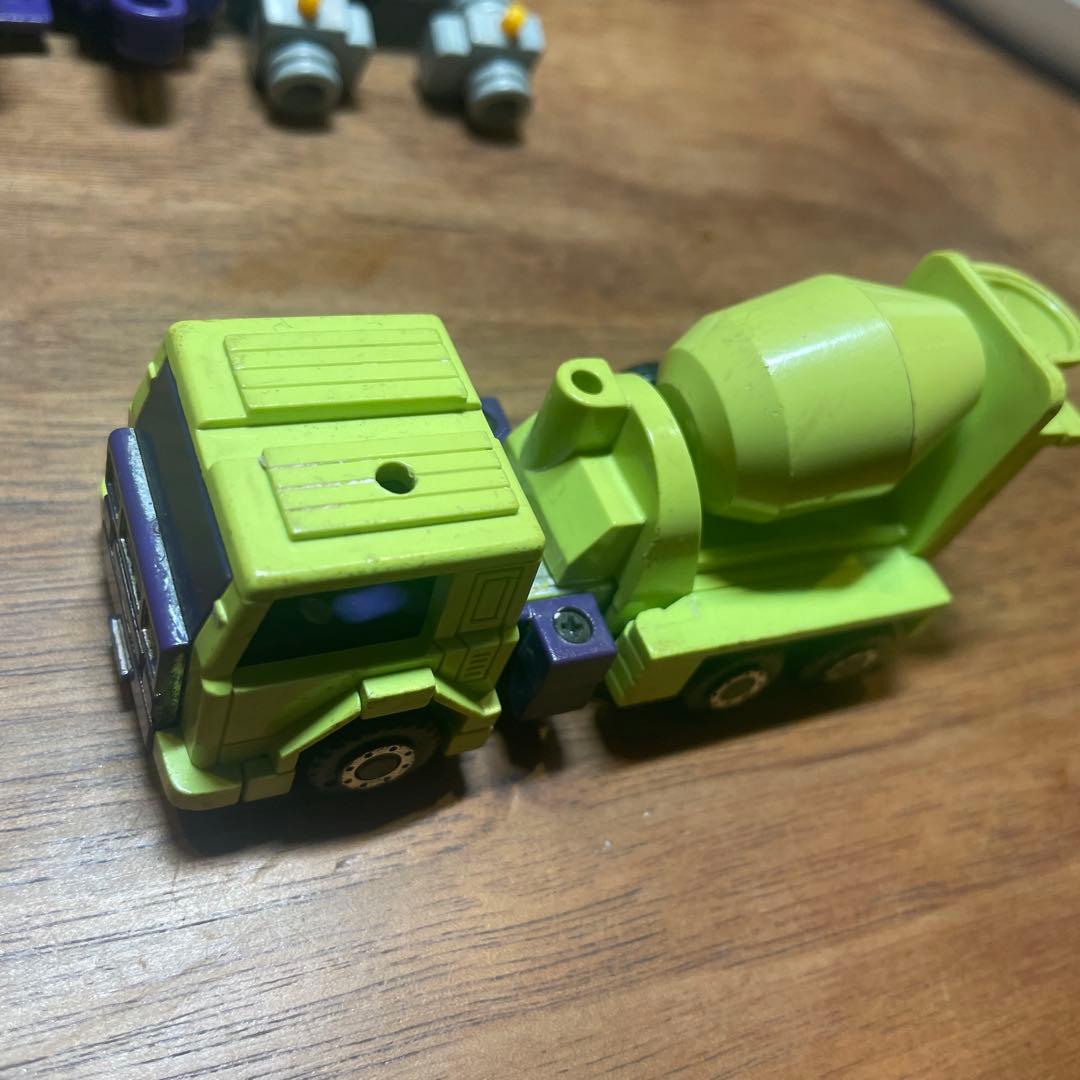 【当時物】トランスフォーマー ビルドロン 巨人兵 デバスター　中古　欠品有り