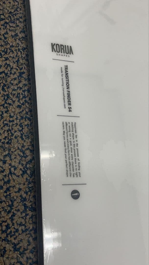 新品■Korua TransitionFinderトランジションファインダー54