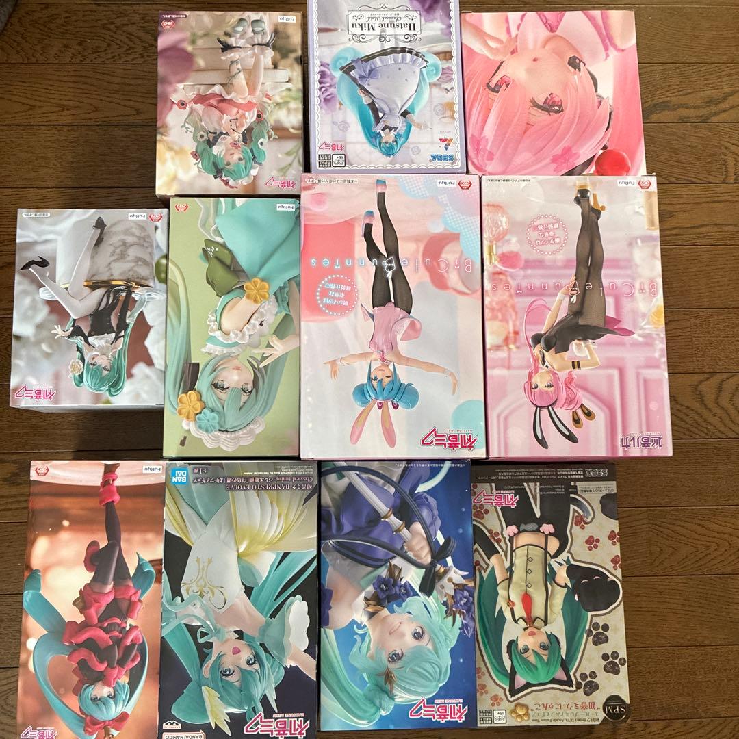 初音ミク 巡音ルカ　フィギュア まとめ　新品　 未開封　美少女