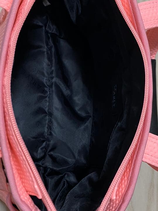 新品　パーリーゲイツ　カートバッグ　タグ付き　かばん　ピンク　サーモン