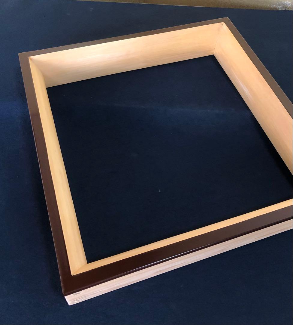 《R》茶道具 北山丸杉 炉縁 元箱　260116き4