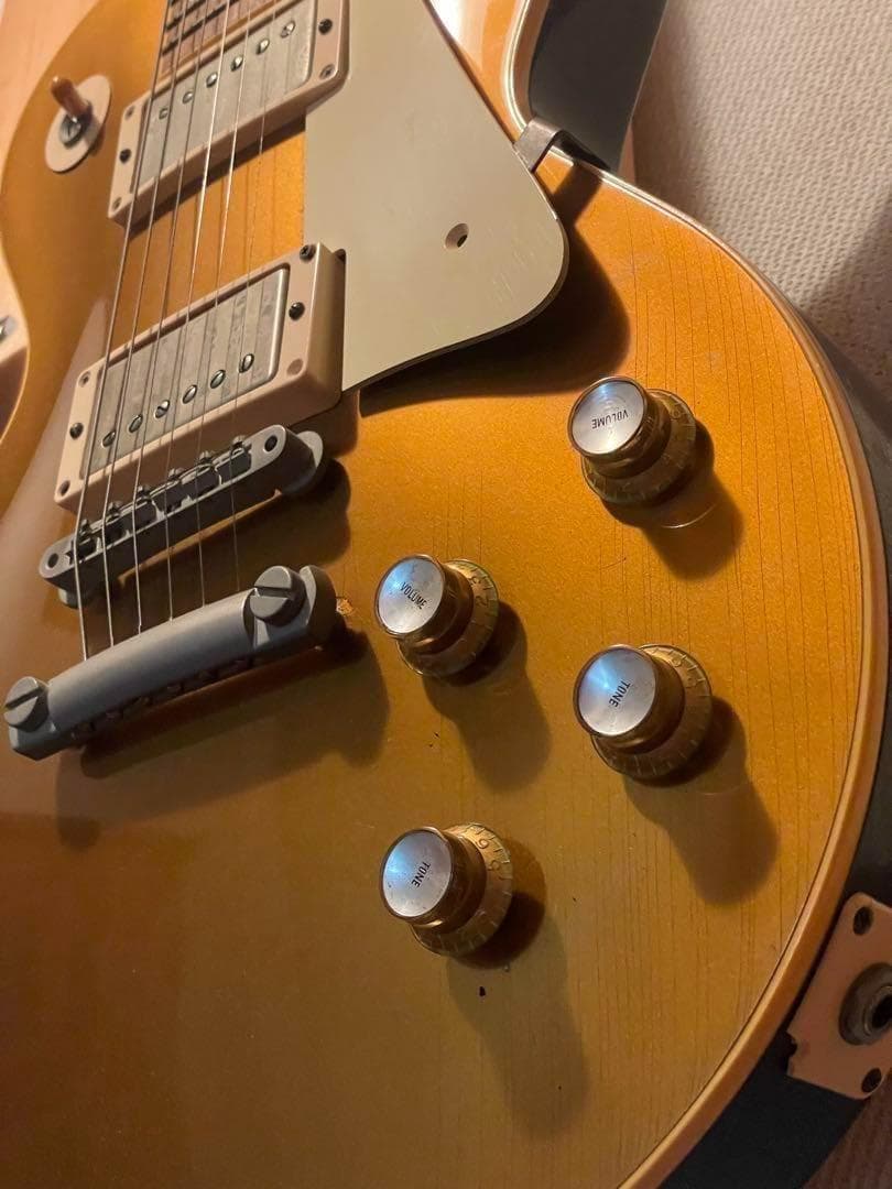 特別価格Gibsonレスポールヒスコレ カスタムショップ 57 ゴールドトップ