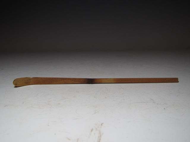 裏九代 不見斎 自作茶杓「和雪」二重箱 淡々斎追書！o552